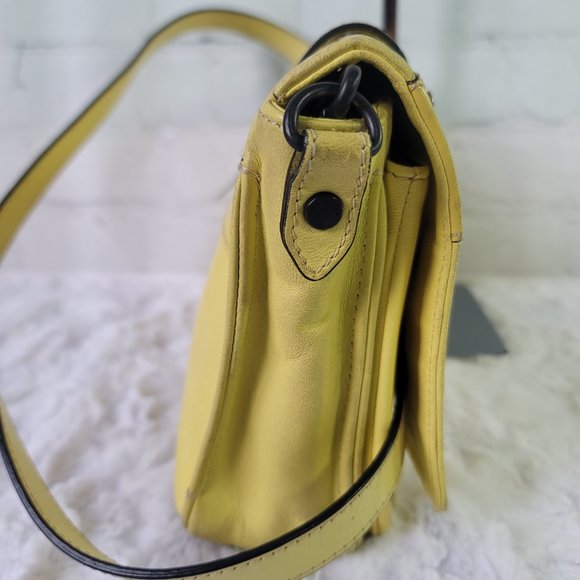 RAG & BONE Pilot Clutch Crossbody in Canary Yellow - Picture 7 of 17
